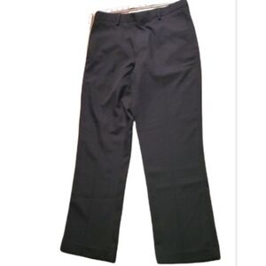 Michael Brandon Slacks Mens pants slim fit slacks size 32 L30 black Stripe print